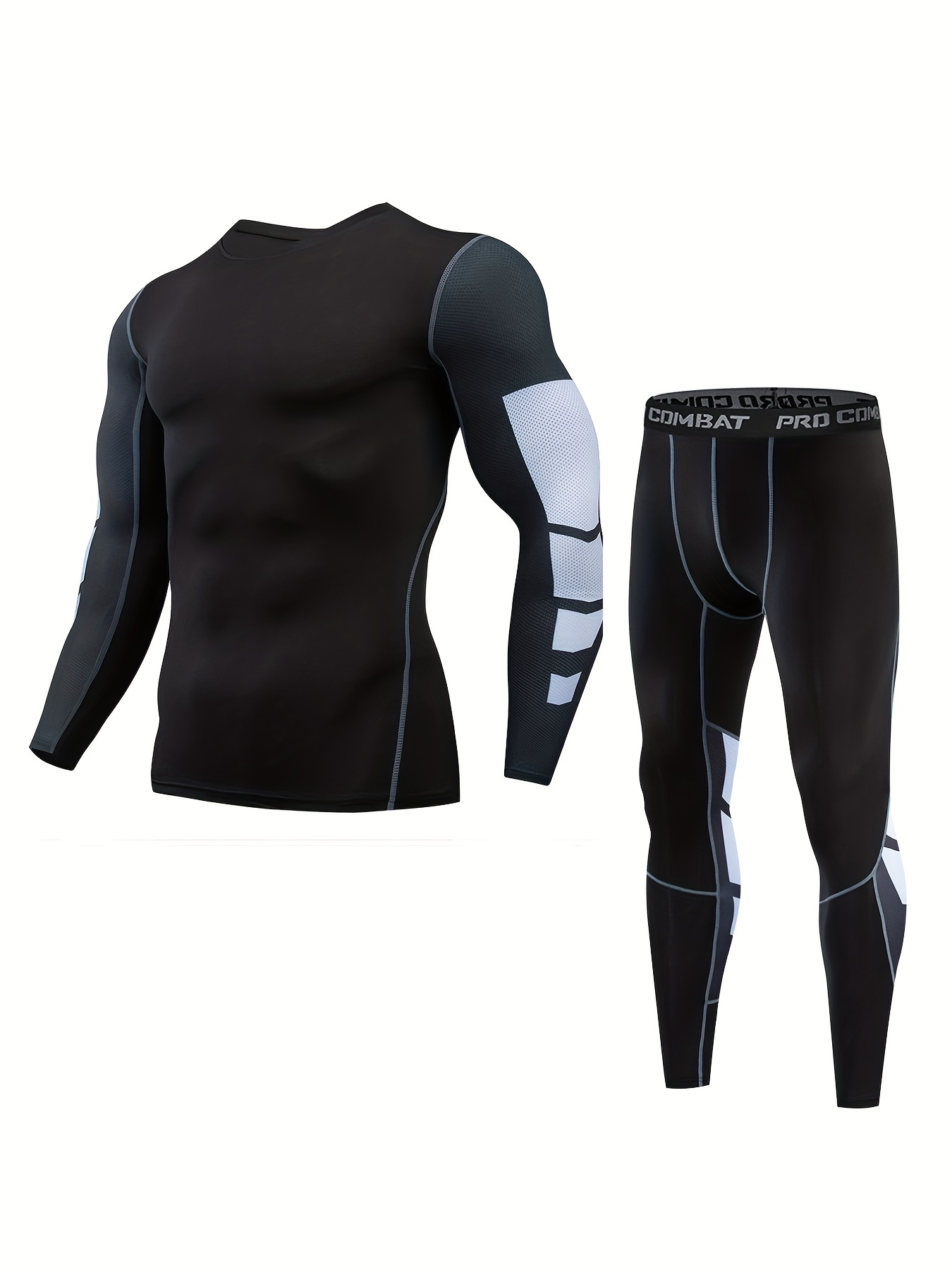 Men's Thermal Underwear Pants Compression Base Layer Thermal - Temu Canada