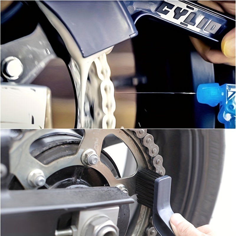 Keep Your Motorcycle And Bicycle Chains Clean And Well - Temu