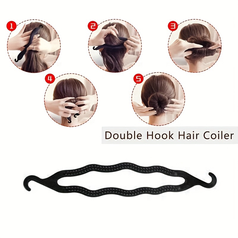 1set Hairstyle Braiding Tools Set Pull-through Hair Needle Magic
