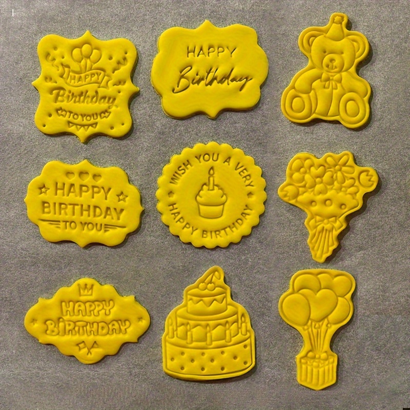Birthday Cookie Cutter - Temu