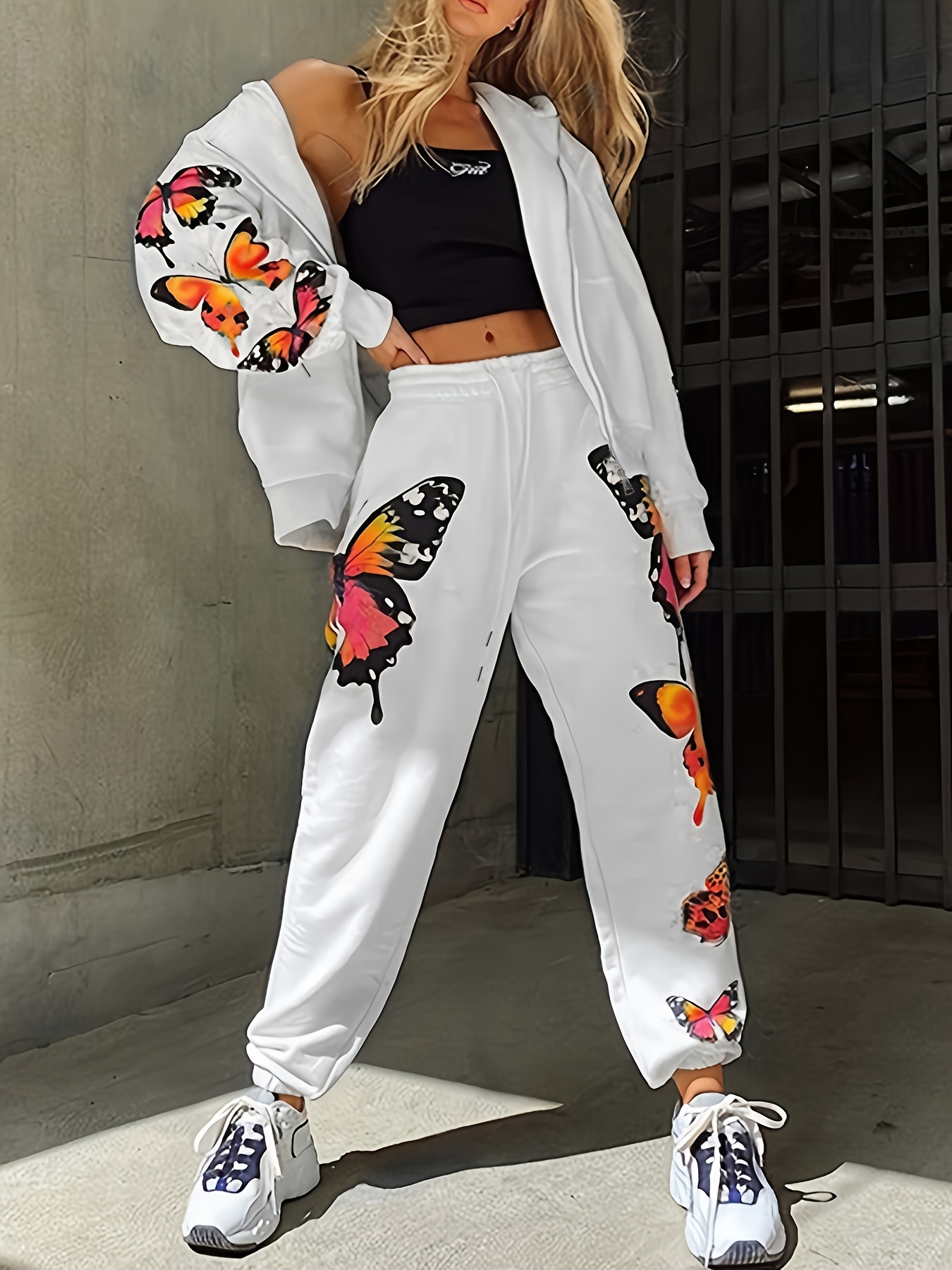 Buy Color Block Plus Size Two Piece Pant Suit at Social Butterfly