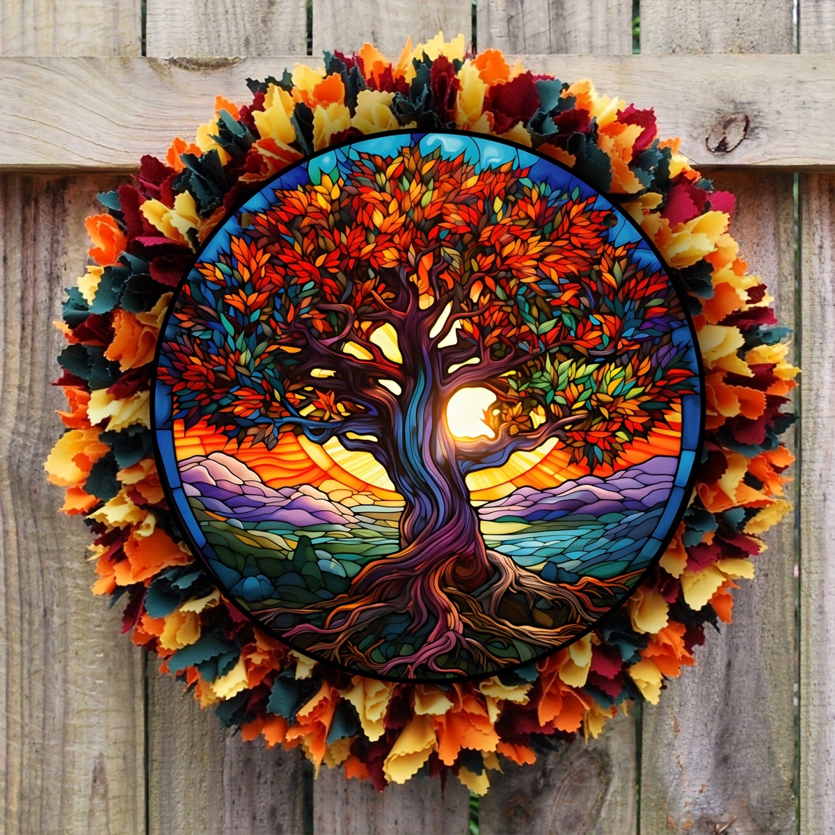 1 Pièce, Attrape-soleil D'arbre De Vie Pour Fenêtre Suspendue, Attrape- soleil Avec Chaîne Arc-en-ciel, Décor Pour La Maison, Fête De Jardin,  Ornement De Mariage, Cadeau Mère Fille - Temu France