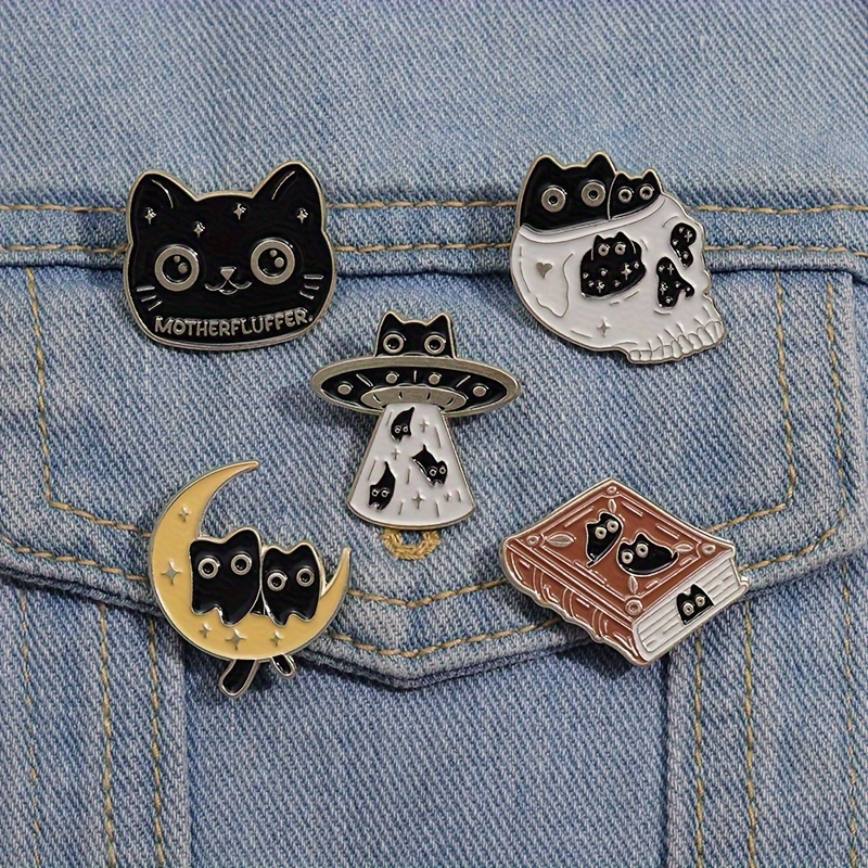 Handmade Witch Ouija Moon Tarot BooK New Goth Style Enamel Pins Badge Denim  Jacket Jewelry Gifts Brooches for Women Men - AliExpress