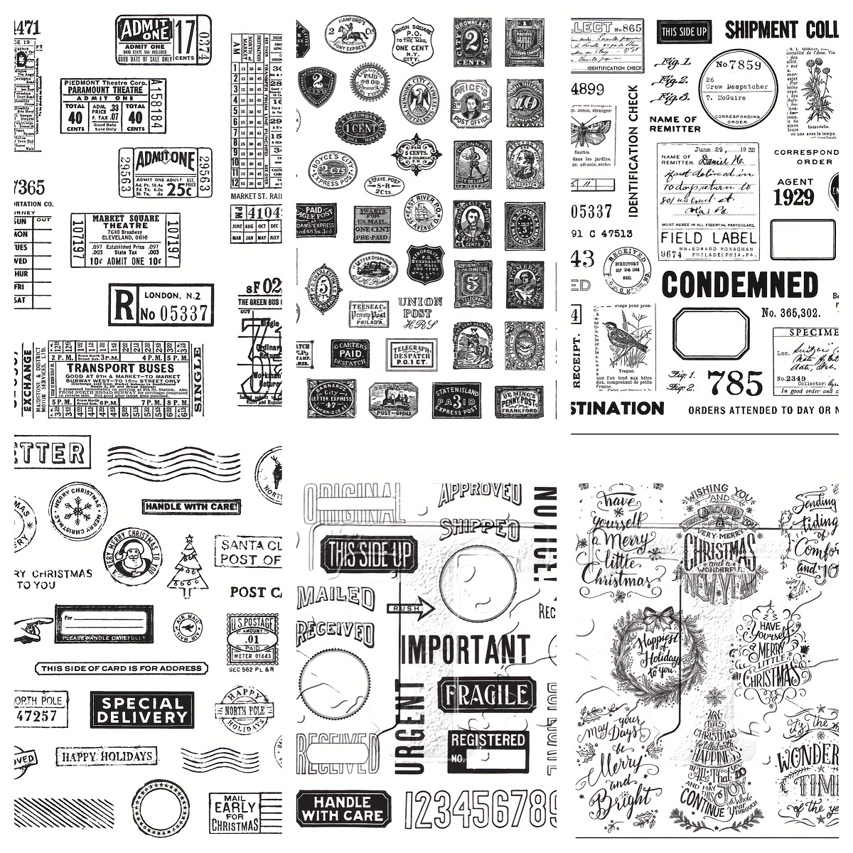 Tim Holtz Stamps - Temu