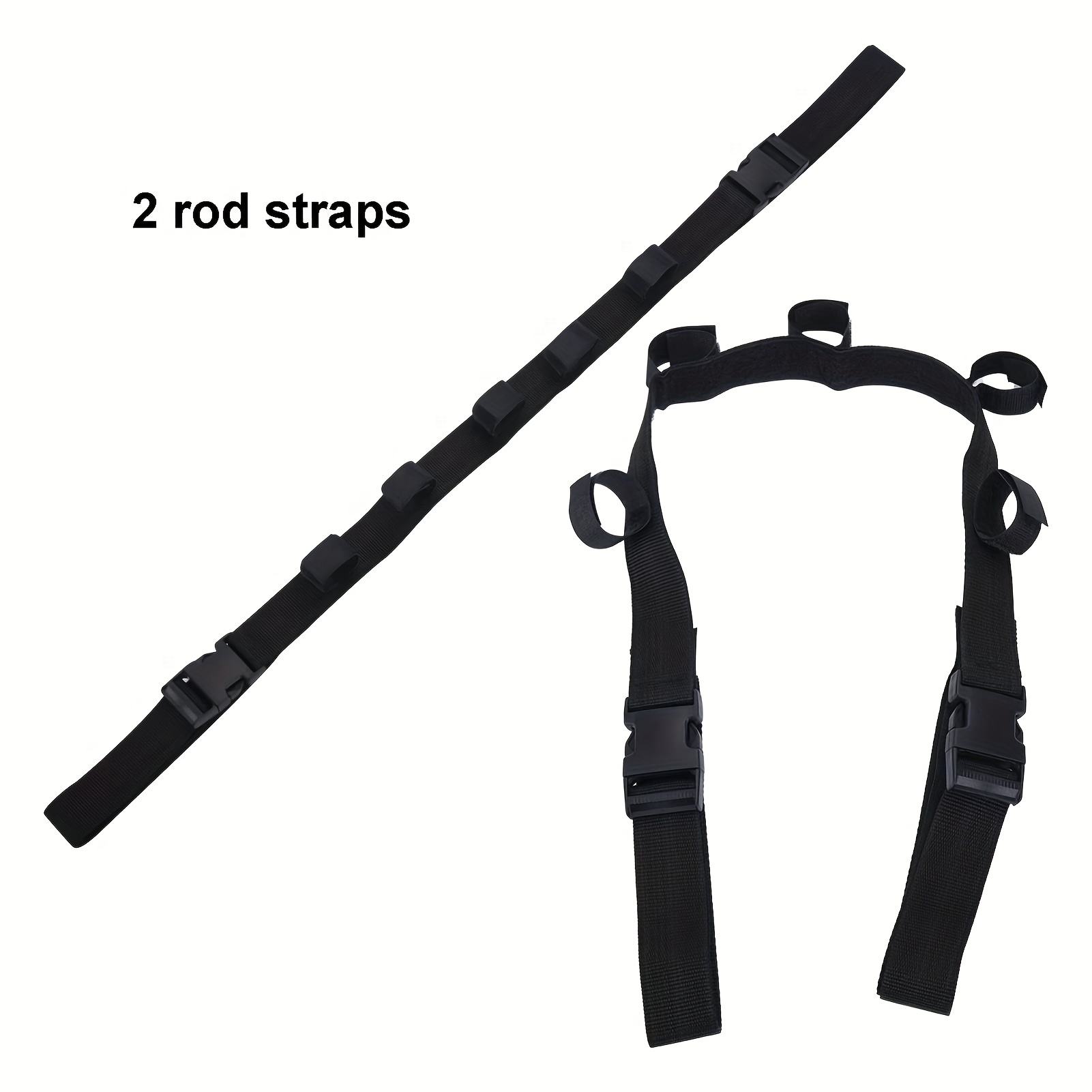 Car Fishing Rod Holder Adjustable Shoulder Strap Rod - Temu