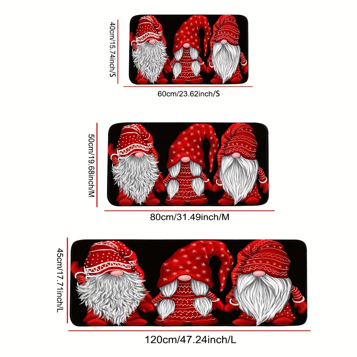 1pc Santa Claus Printed Door Mat, Christmas Holiday Carpet Outdoor  Decorative Mat, Non-Slip Absorbent Entrance Door Decorative Mat, Bedroom  Corridor Super Absorbent Washable Carpet Valentines Gift