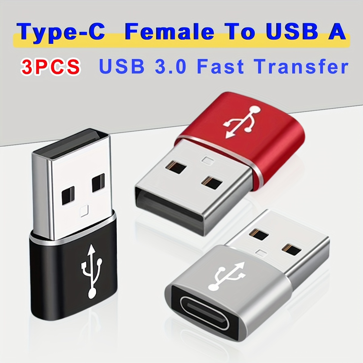 Mini adaptateur USB 3.0 vers USB C 3.1, haute vitesse, type C