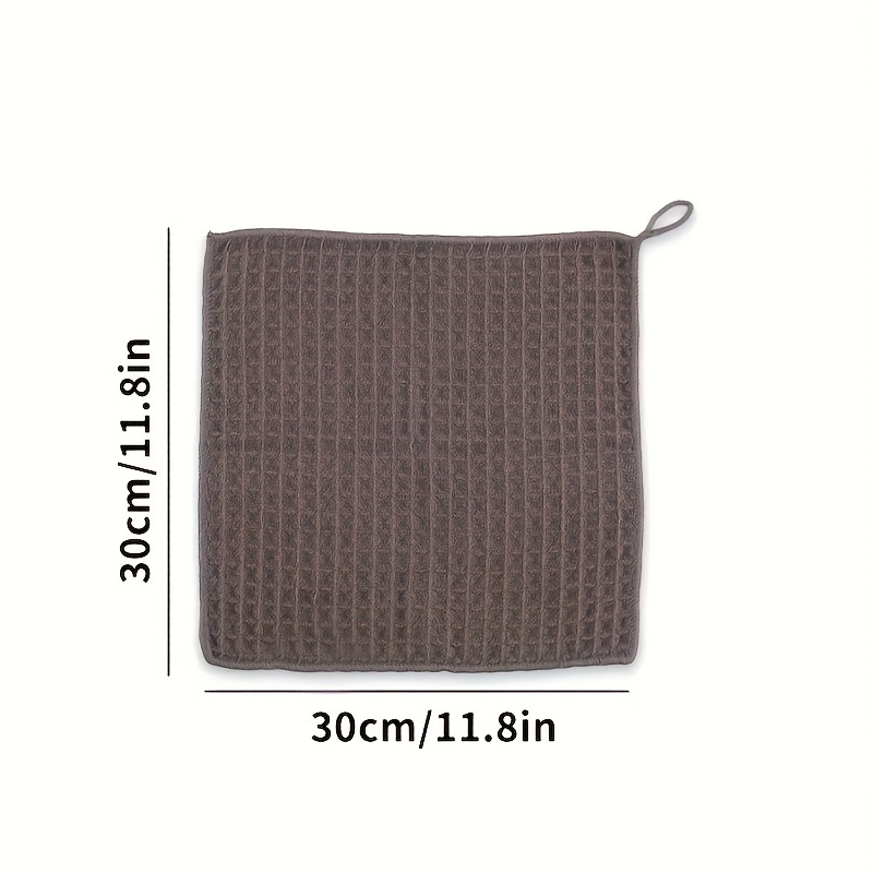 Lint-free Barista Towel For Coffee Machines And Tea Shops - Absorbent And  Durable Cleaning Cloth For Milk And Spills - Small Square White Towel - Temu