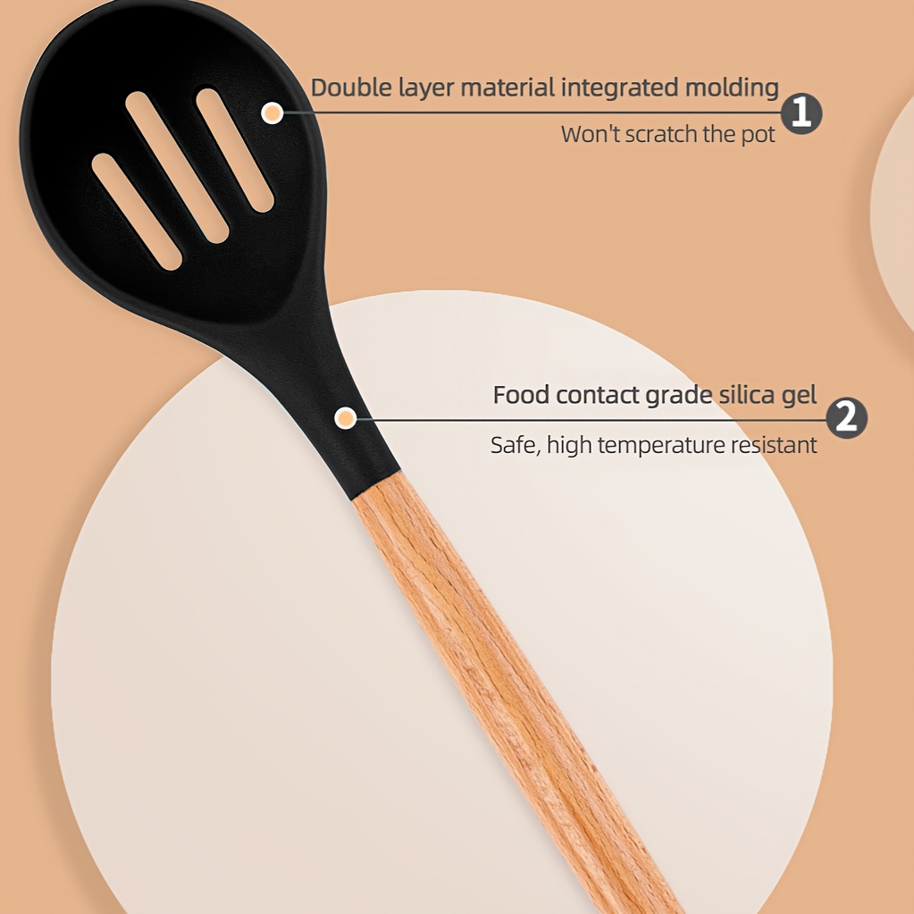 heat resistant turner tongs spatula spoon