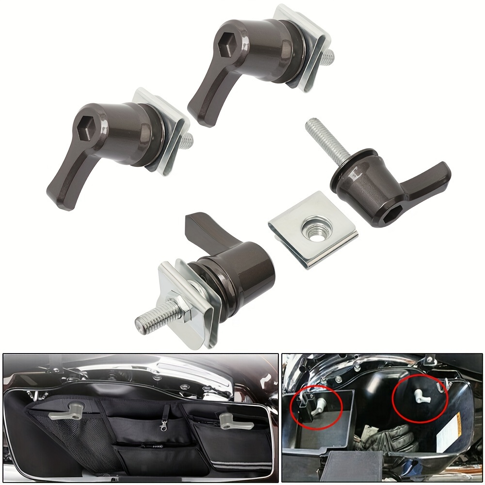 Universal saddlebag best sale lock kit