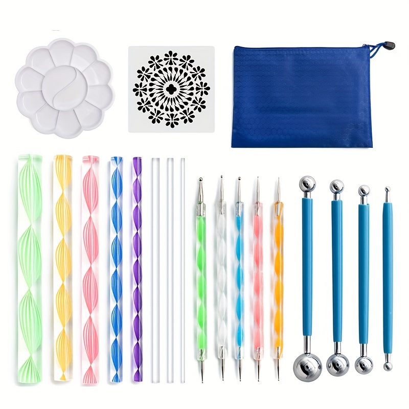 🏅 Ultimate Mandala Painting Kit, 😲 The Bindi™ Mandala Painting Kit is  PERFECT for bringing out your True Inner Artist! 💯 Perfect for rock  painting, nail art, dotted patterns or any