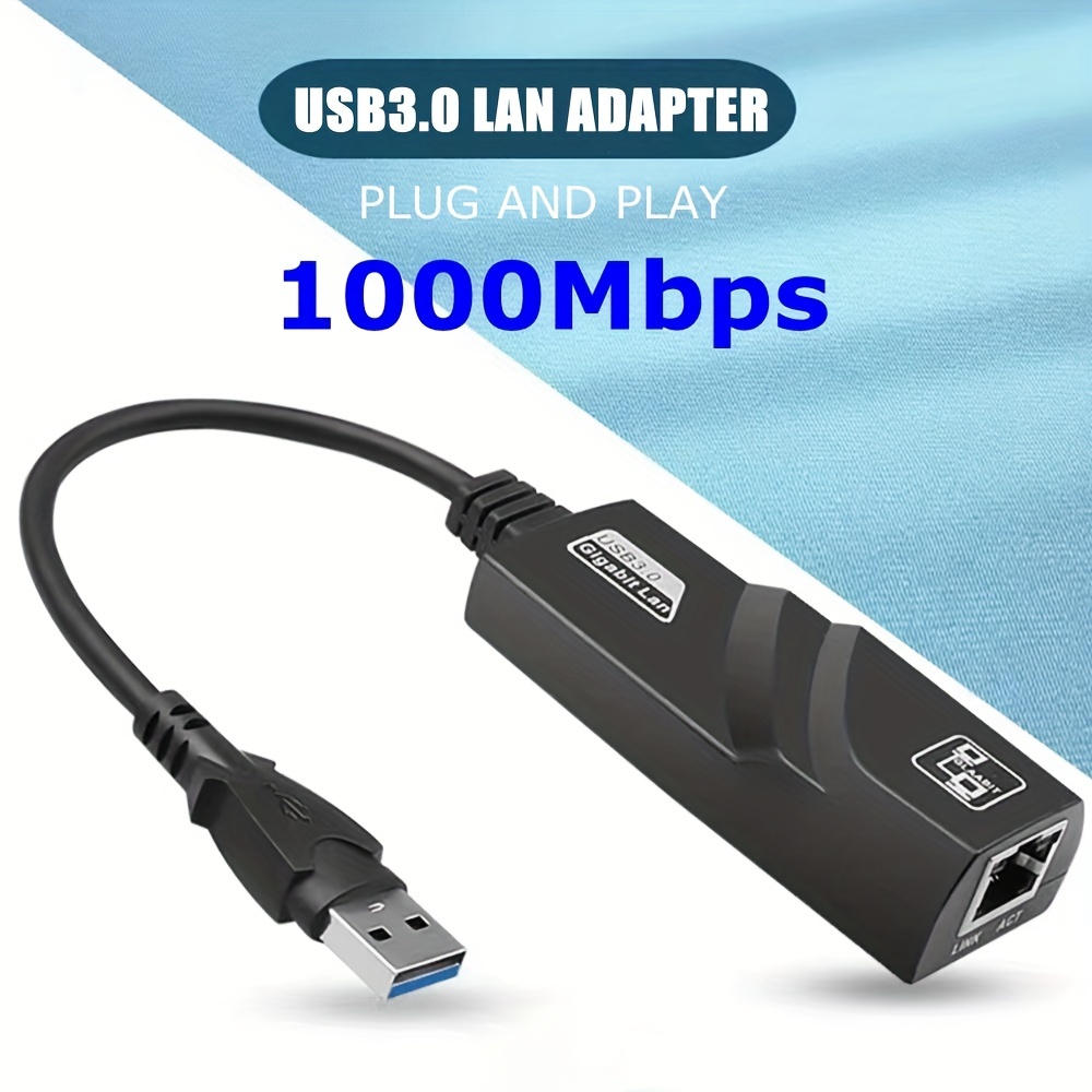 Adaptateur Ethernet Micro USB vers RJ45, Adaptateur Ethernet 10
