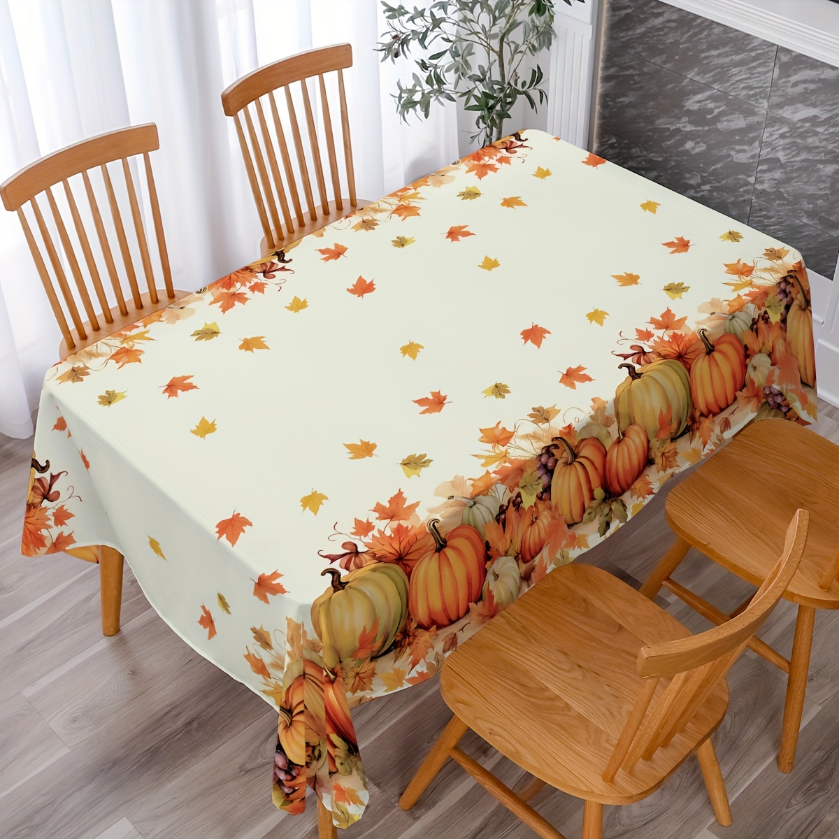 Thanksgiving Tablecloth - Temu
