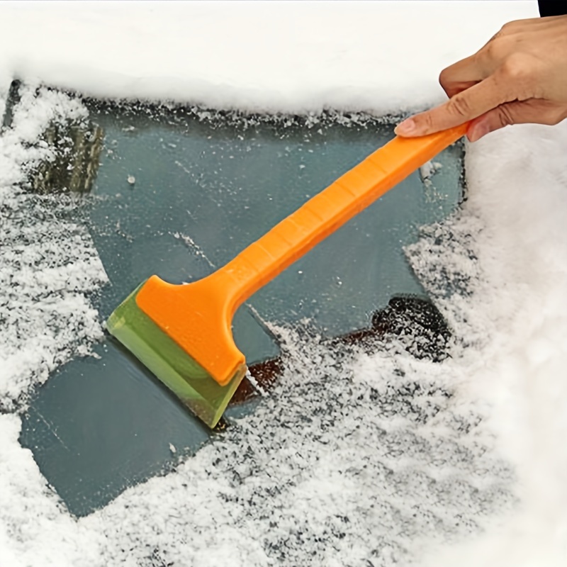 2-in-1 Car Multifunctional Snow And Ice Removal Shovel Winter Snow Winter  Cleaning Brush Ice Scraper For Auto Windshield