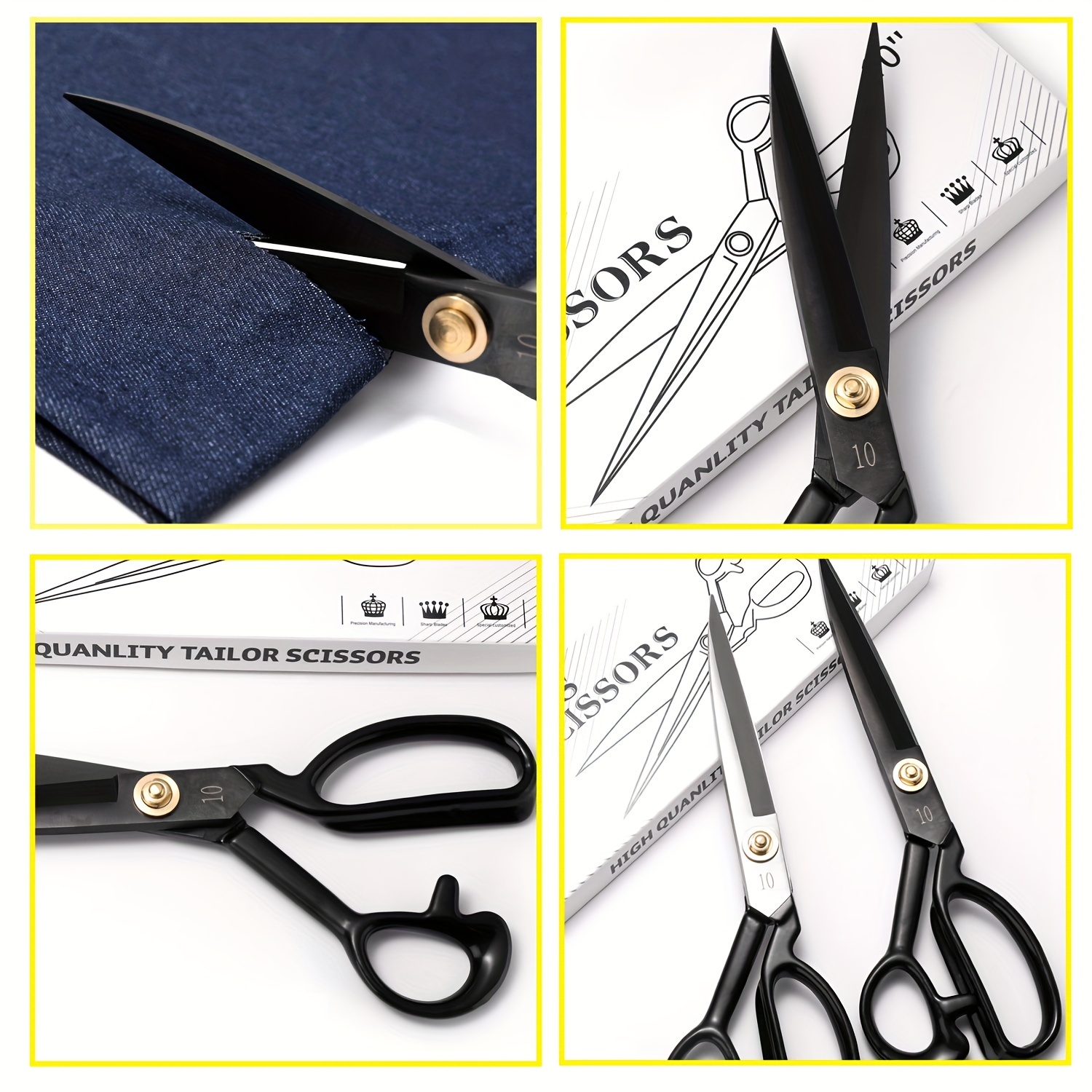 Professional Tailor Scissors, Sewing Scissors Fabric Dressmaking