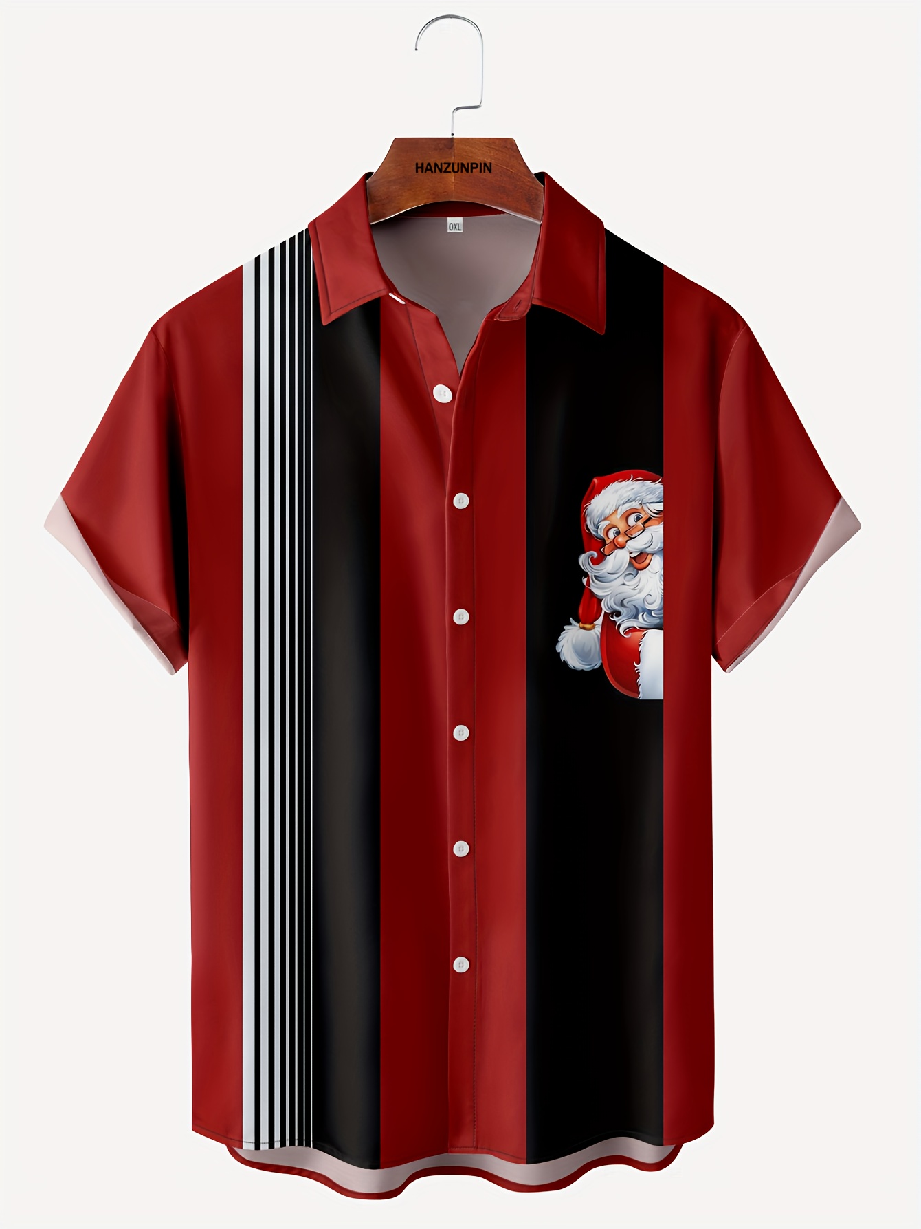 Best Deal for Christmas Button Down Shirts for Men Ugly Santa Claus +