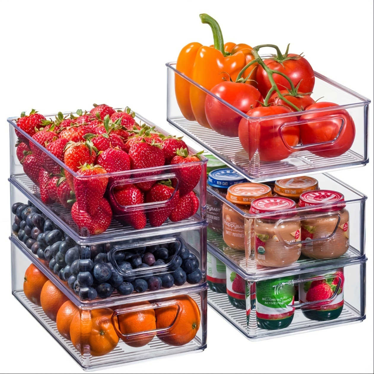 6 pz/set coperchio di conservazione in Silicone bianco coperchio  estensibile per la conservazione del frigorifero da cucina sigillato per  frutta e verdura