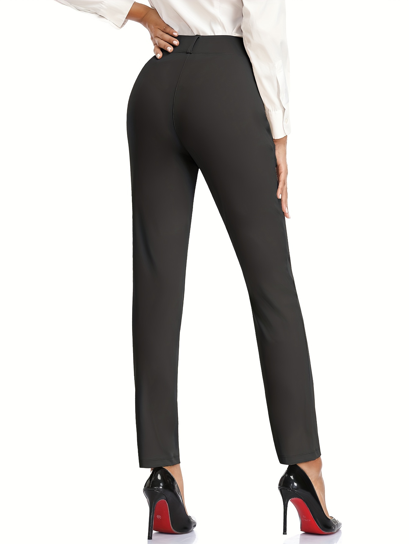 HISKYWIN Womens Dress Pants Stretch Work Office Business Slacks Comfy Yoga  Golf Pants with Pockets