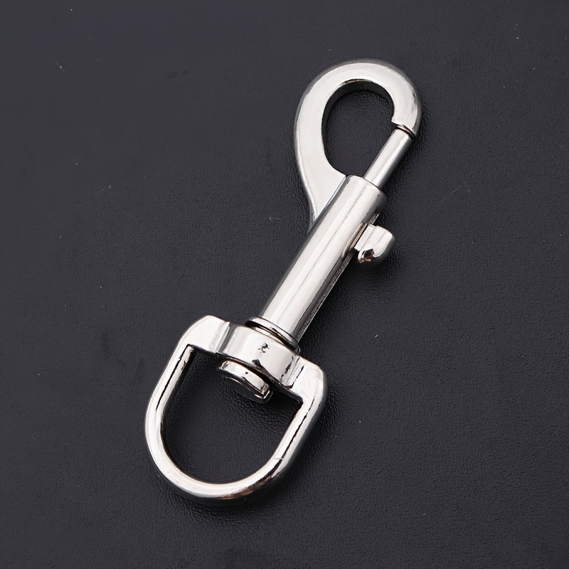 Zinc Alloy Round Eye Swivel Snap Hook Keychain Dog Chain - Temu