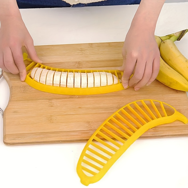 Multifunctional Fruit Slicer - Reusable Banana, Strawberry, And Egg Slicer  - Washable Kitchen Gadget And Tool For Easy Preparation - Temu