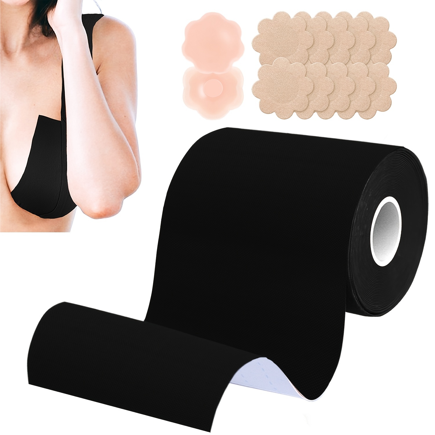 Boobytape for Breast Lift Plus Size, Boob Tape Breasts Lift Tape