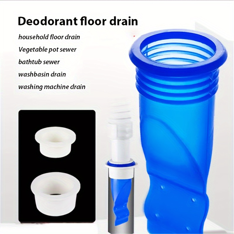 Floor Drain Core Silicone Shower Drain Stopper Kitchen Bathroom Toilet  Sewer;