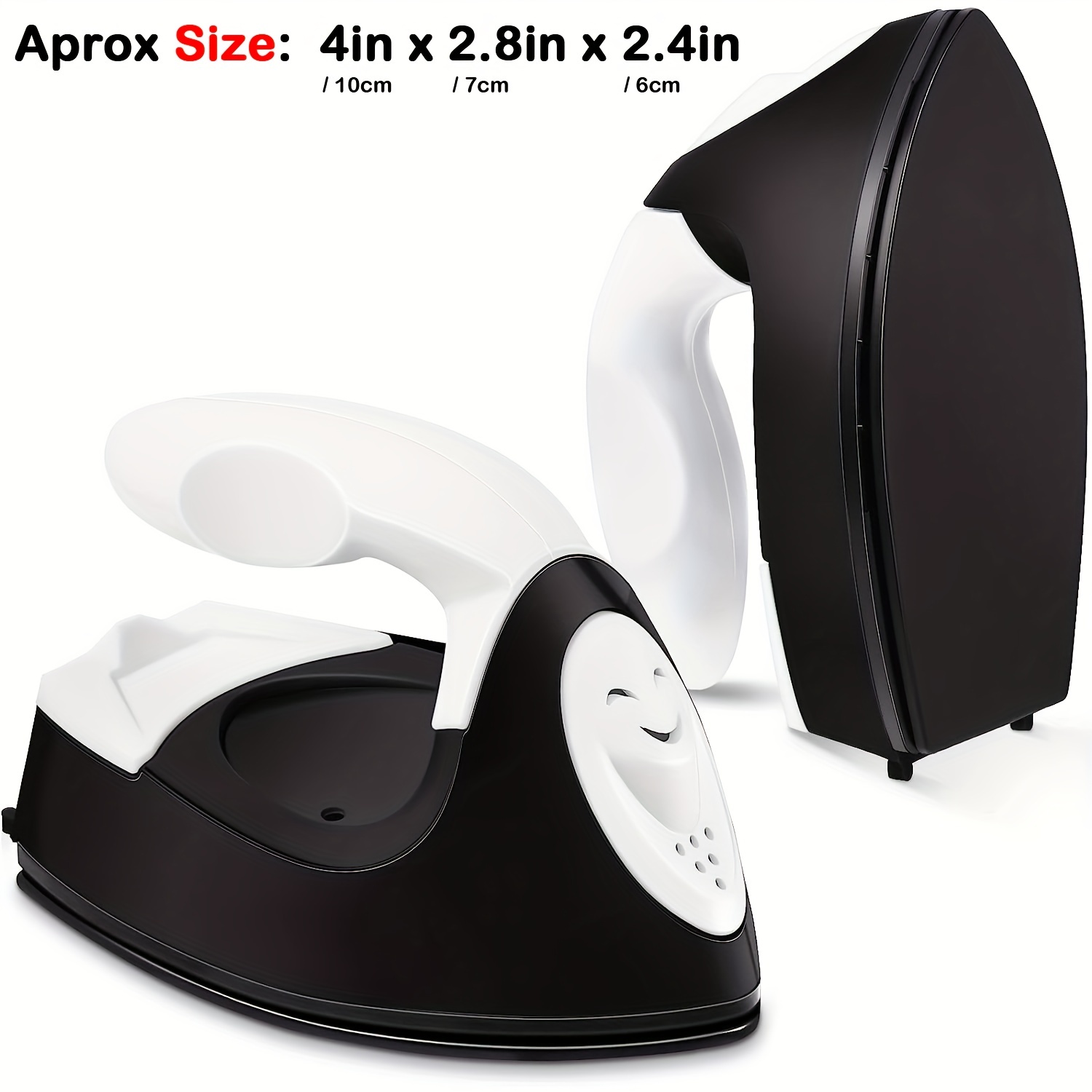Mini Heat Press Machine Mini Iron Heat Transfer Portable Travel Irons Craft  Iron for DIY Clothes T Shirts Shoes Bag and Hats