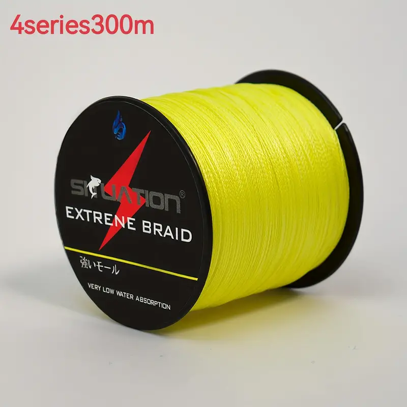 4 Strands Abrasion Resistant Braided Fishing Line, 11811.02inch 5 Colors  All For Fishing Line, Max Drag 100LB Multifilament PE Line For Saltwater Sea