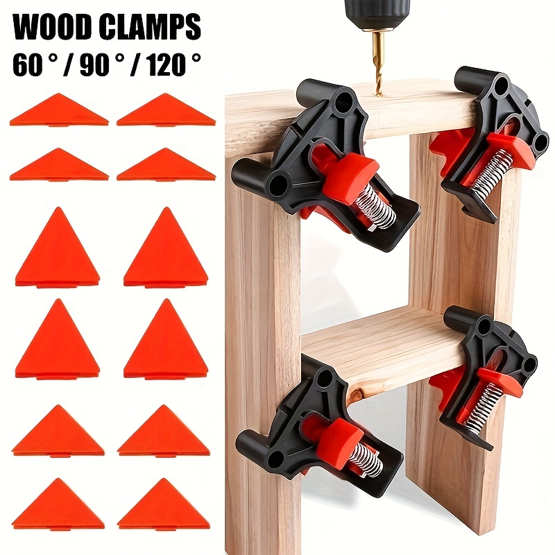 Clamp Set 60/90/120 Degrees Corner Clamp Wood Angle Clamps - Temu