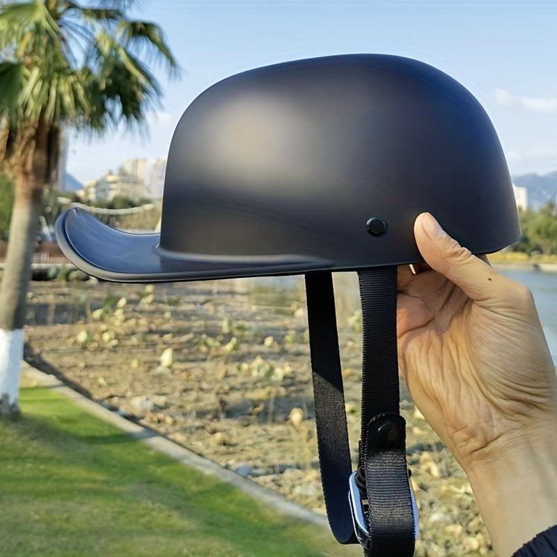  Baseball Cap Motorcycle Helmet DOT Approved German