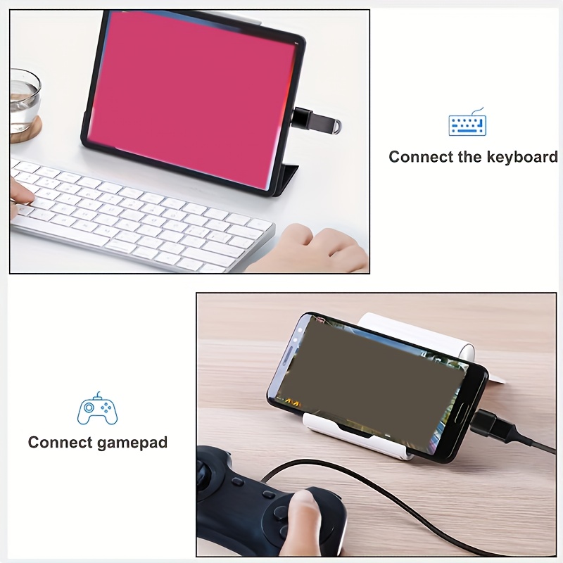 USB C to USB 3.0 Adapter (3pcs/2pcs), USB-C to USB Female Adapter, Suitable for Thunderbolt 3 MacBook Pro/Air 2019/iPad Pro 2020, Galaxy S20 S20+, Google Pixel Dell XPS etc. USB Type-C to USB OTG Adapter