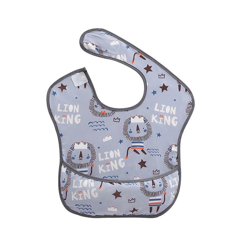 Lictin Baberos Bebes Impermeables-8 PCS Baberos Impermeable Unisexos EVA  con Dibujos Animados,Cómodo y Transpirable, para Bebe de 6 Meses a 6 Años :  : Bebé
