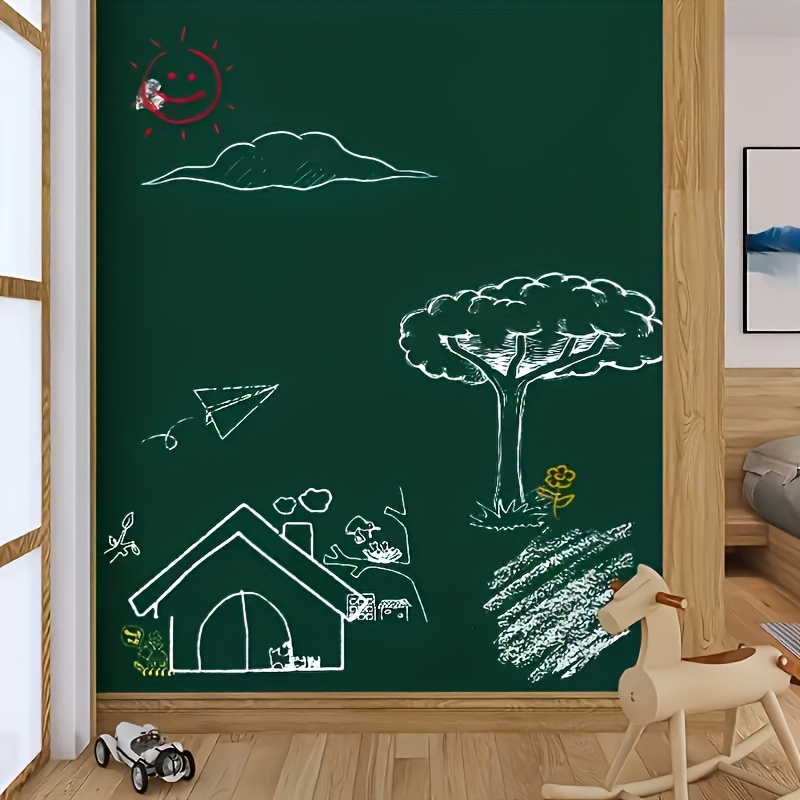 Removable Whiteboard Wall Sticker Kids Bedroom Office Drawing PVC Erasable  Eco-friendly White Board Stickers 