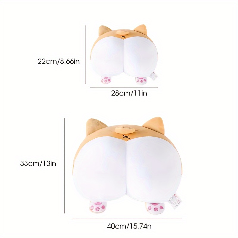 Kawaii 2-in-1 Travel Neck Support Pillow Plushie Zoo Edition