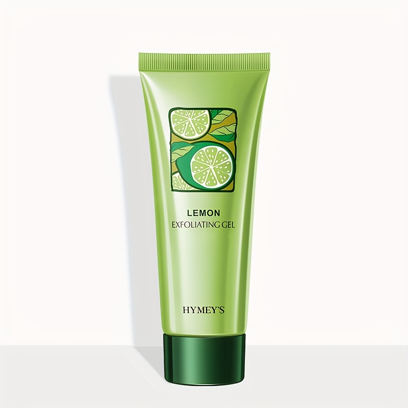 Lemon Exfoliating Gel for Deep Cleansing and Moisturizing