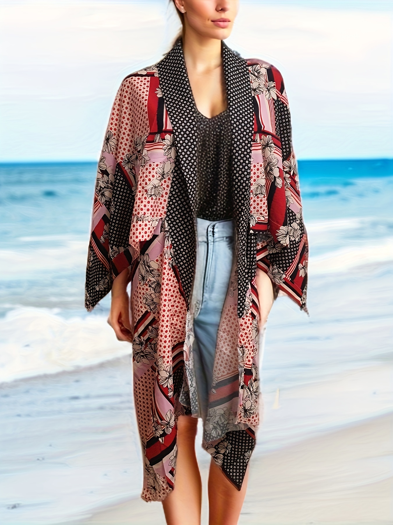 Women's Beach Cover Ups - Free Shipping On Items Shipped From Temu Canada