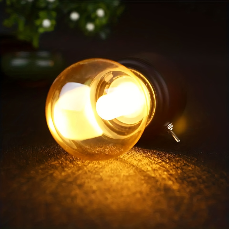 1pc Vintage Style Night Light, USB Rechargeable Portable Camping