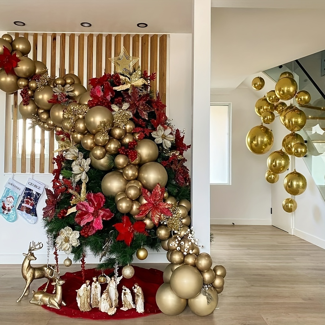 Kit de 5 globos 18 años destellos oro - Tu Mejor Recuerdo