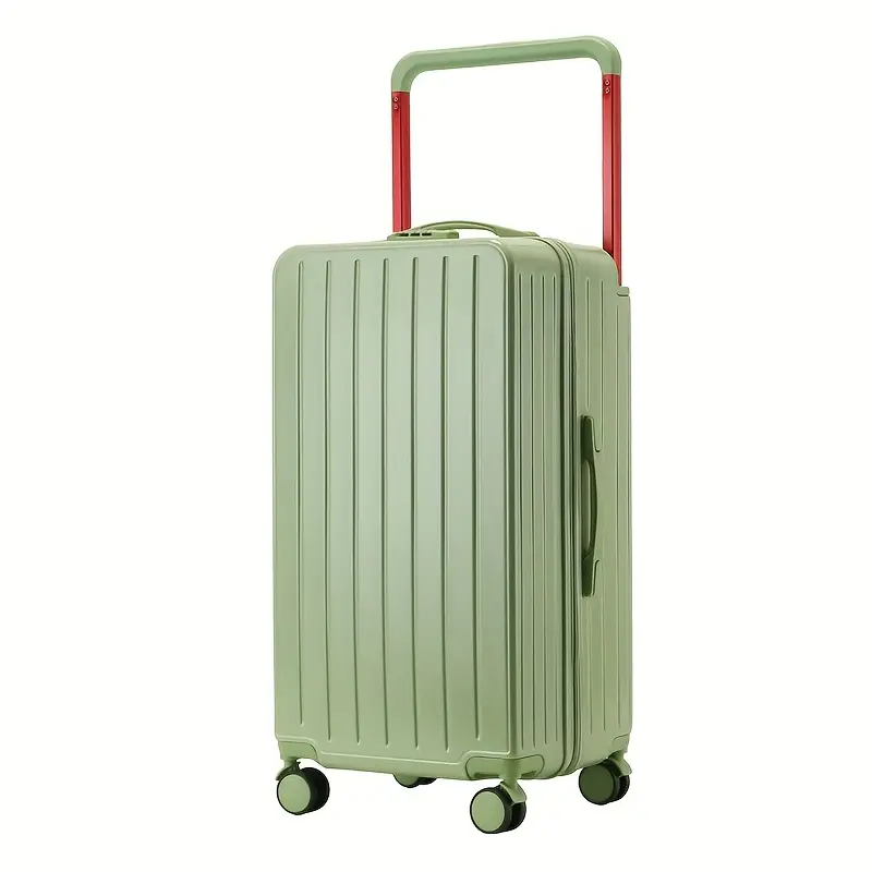 Travel Trolley Case Large Capacity Wide Trolley Luggage - Temu
