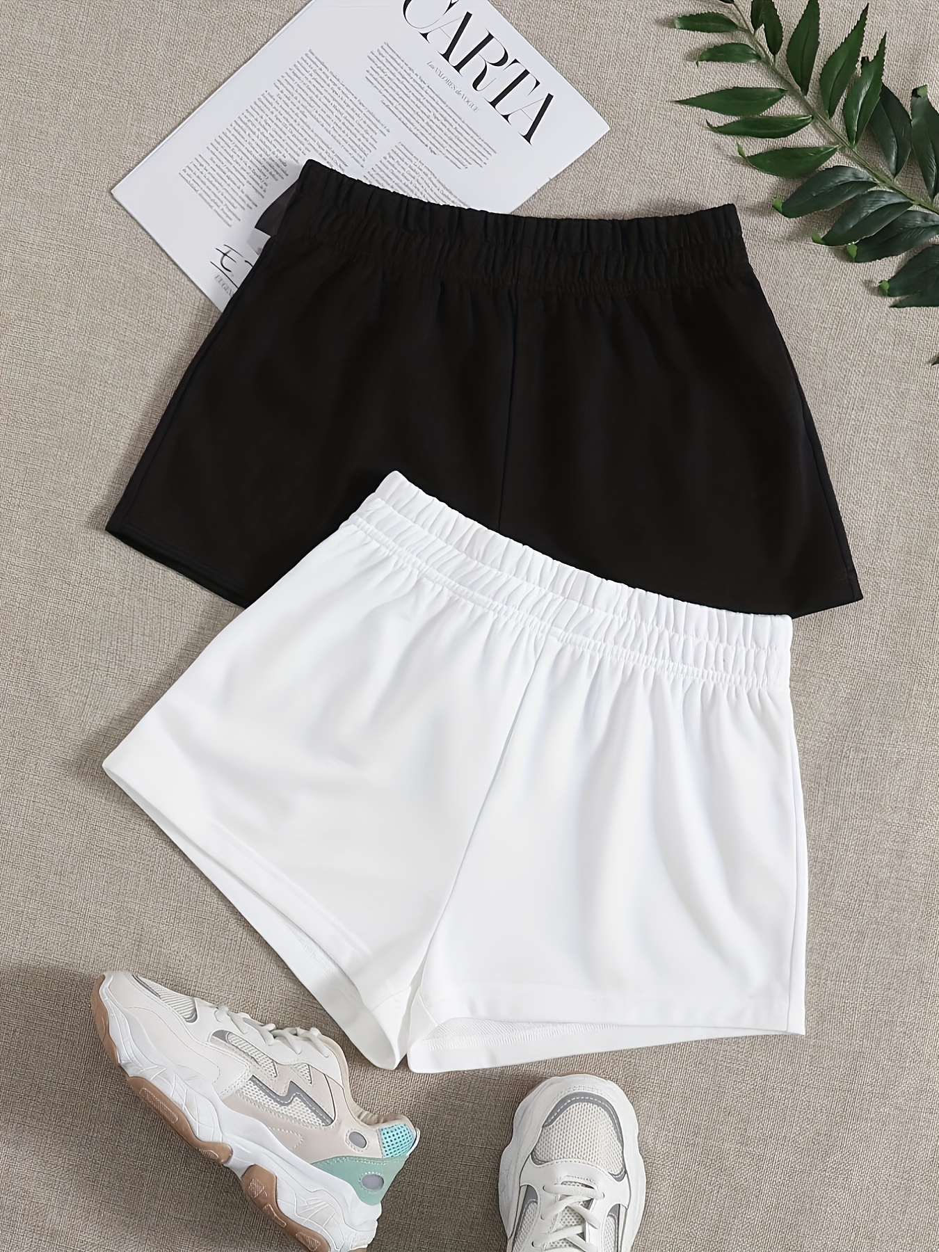 Best Elastic Waist Shorts - Temu