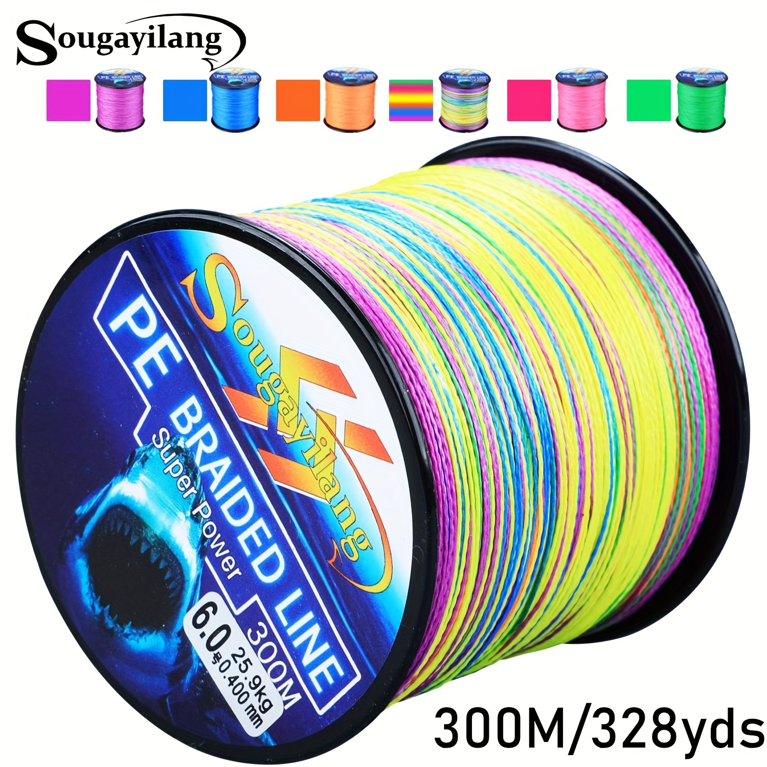 Sougayilang 550m Monofilament Fishing Line - Super Strong And Durable For  Maximum Fishing Performance, Free Shipping For New Users
