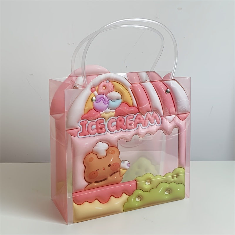 2/4pcs Bolsa Regalo Oso Conejo Tridimensional Dibujos - Temu