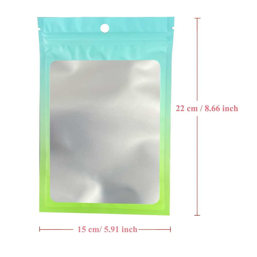 Clear Matte Zip lock Plastic Packing Bags for Clothes Underwear Storage  Reusable