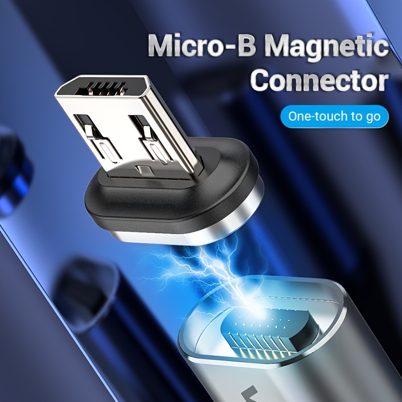 Connecteur Plug Cable Chargeur Magnétique Aimant Charger Type-C