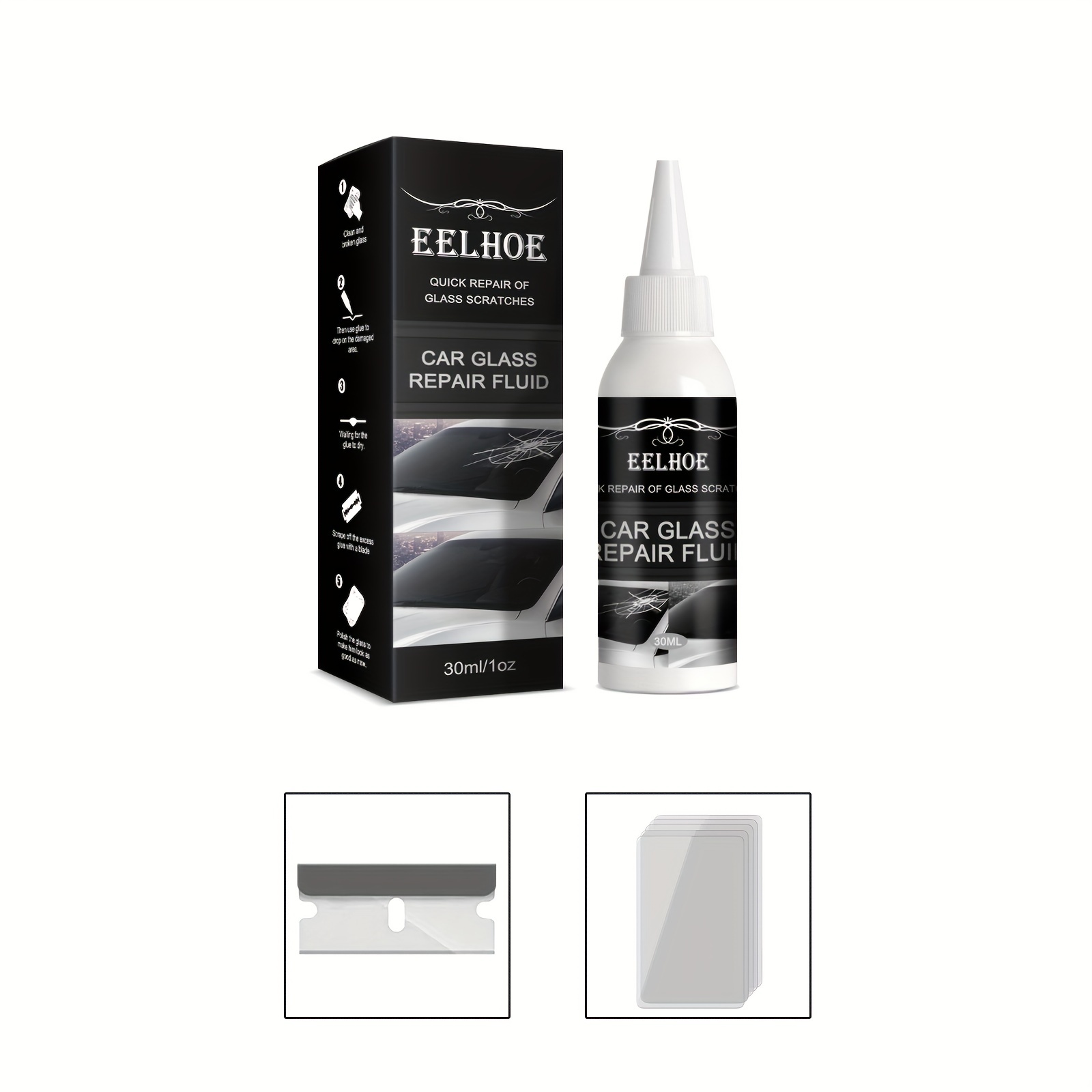 Auto Glass Repair Glue Windshield Crack Adhesive