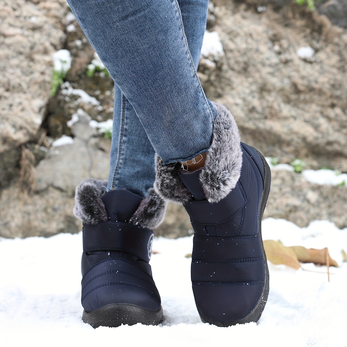 Gracosy bottes de neige hot sale