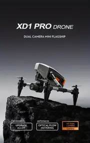 2023 christmas new years new xd1 mini inspire drone with high definition dual cameras wifi fpv real time image transmission dual lens switching details 0