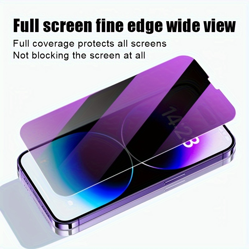 iPhone 15 screen protector with blue light filter