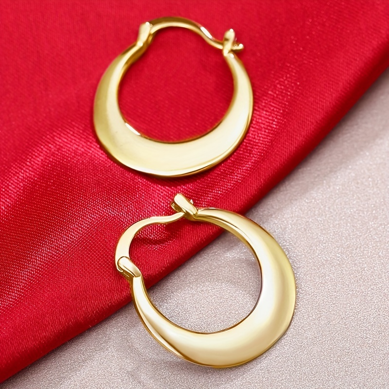 Stylish Ring Earrings for Women Casual Daily Accessory Gift