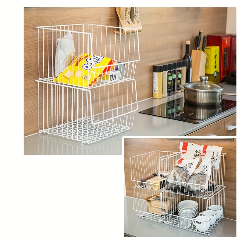 Clothes Partition Layers Organizer, Metal Hangable Storage Storage